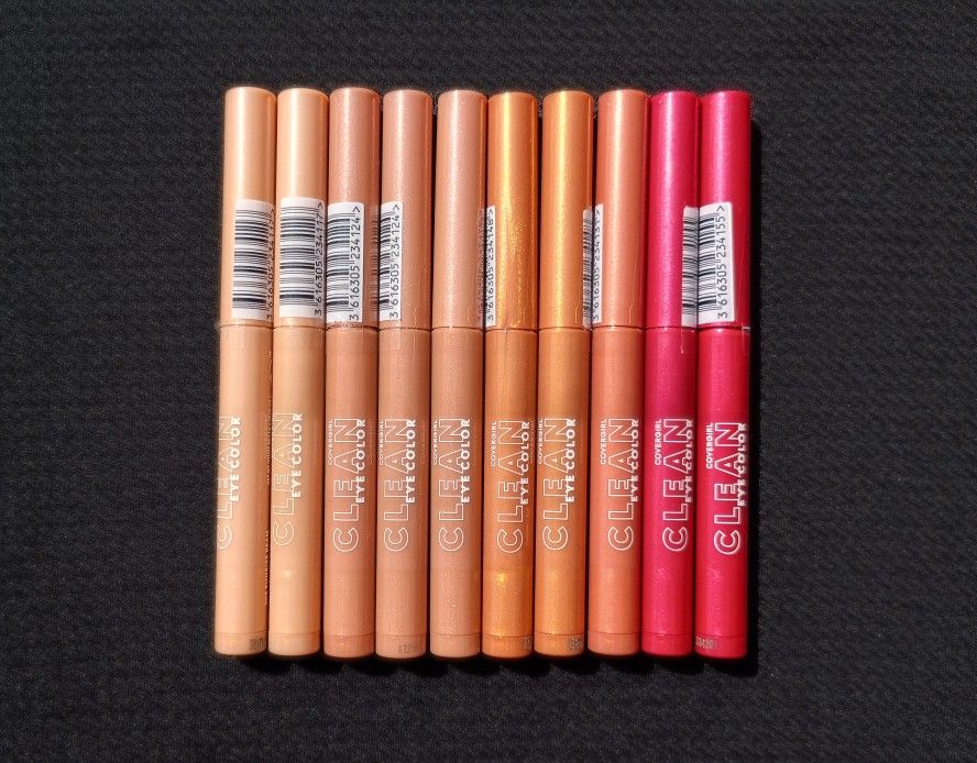 (10x) NEW - CoverGirl Clean Eye Color Sticks