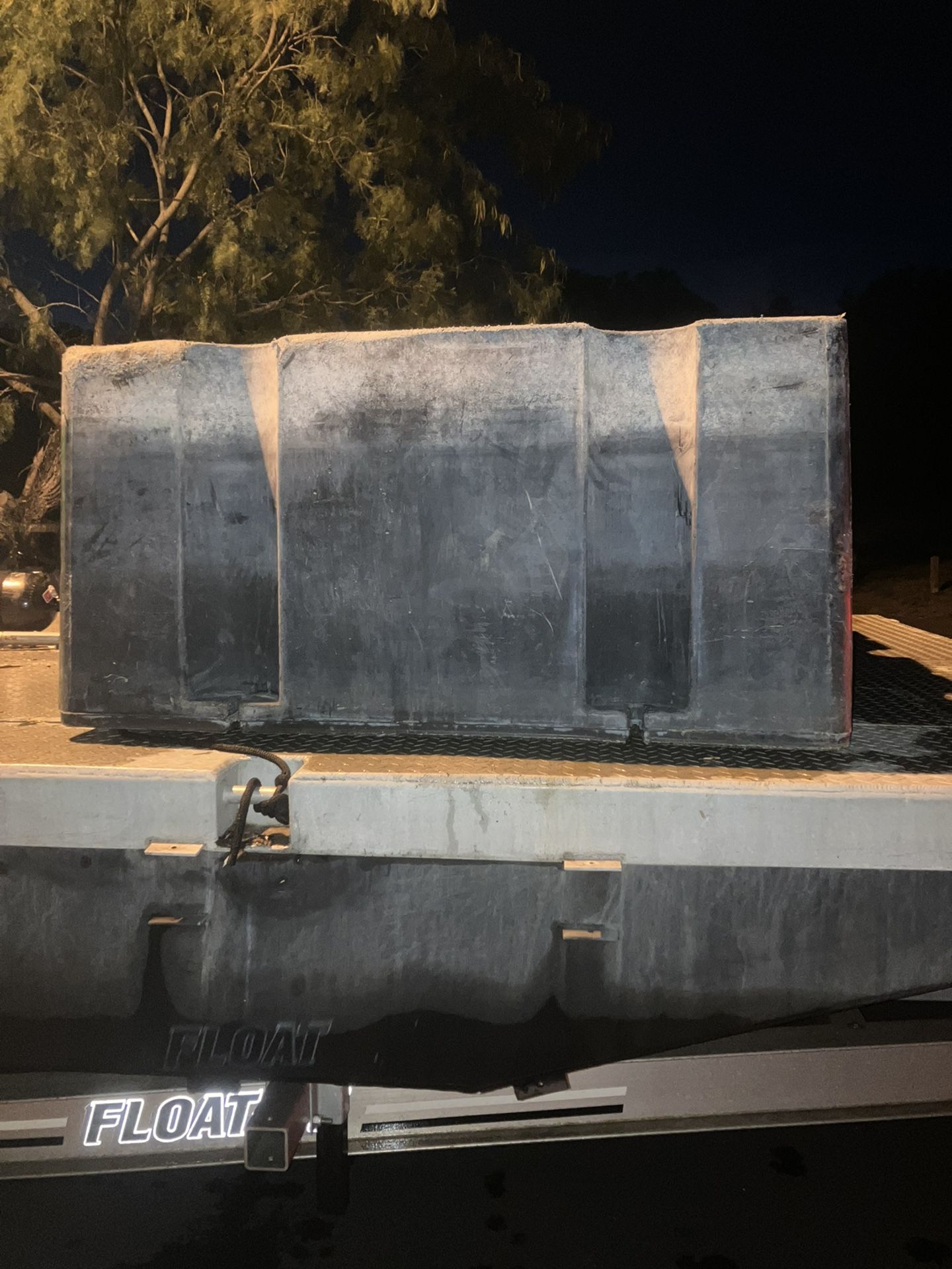 HENDREN PLASTICS.. “Eagle Floats” dock float 48" x 96" x 24"