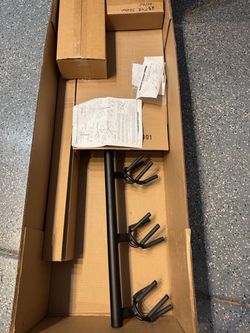 North Shore Racks NSR-6 Bike Rack – 6 Bike Vertical Hitch Rack – NEW/Unused
