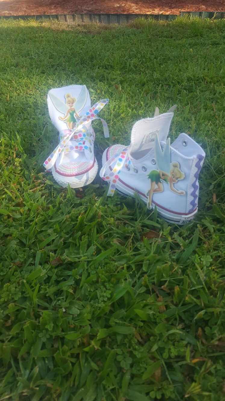 Tinkerbell Custom Converse