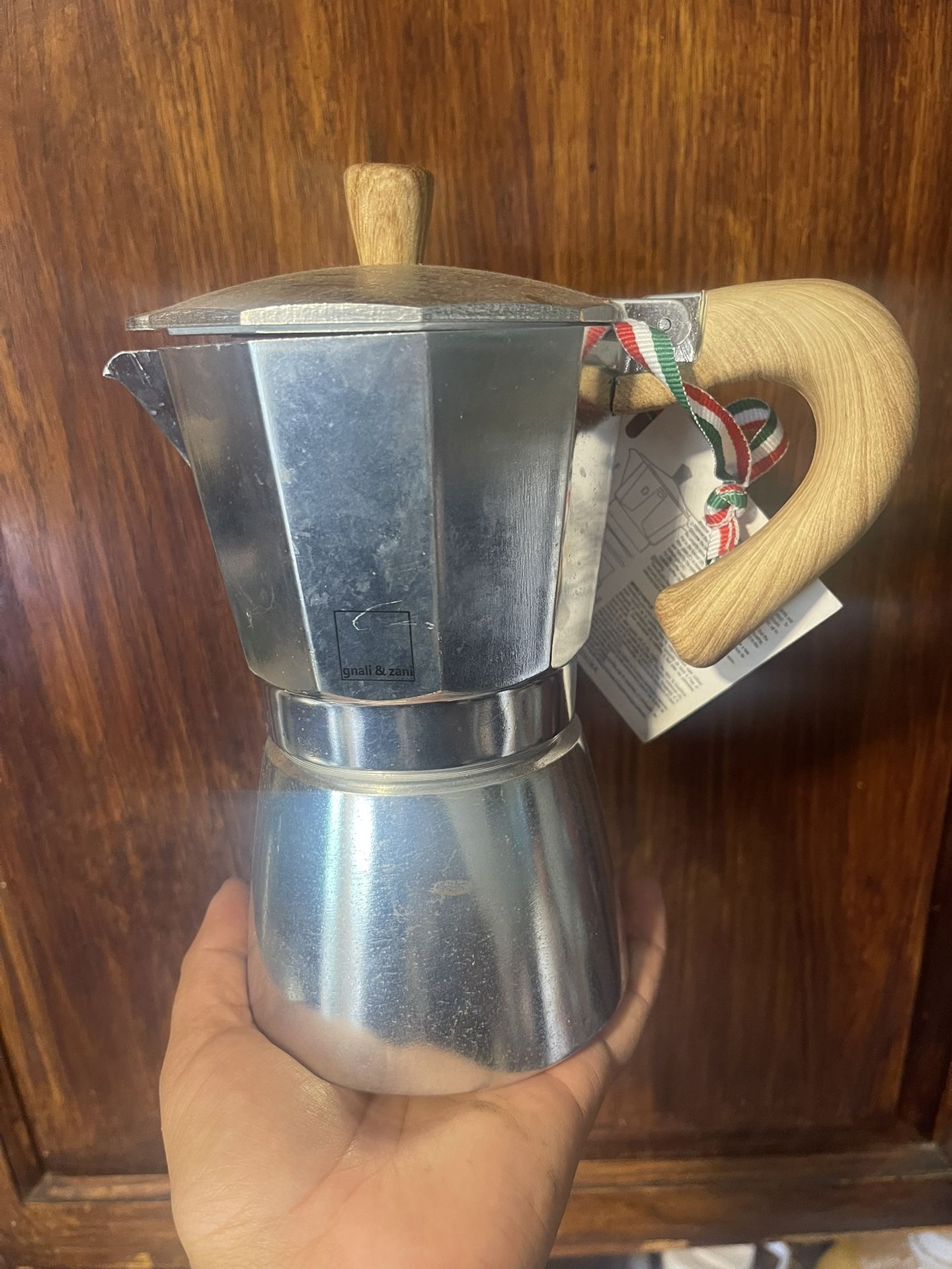 Gnali & Zani VEZ006/IND Venezia Moka Pot