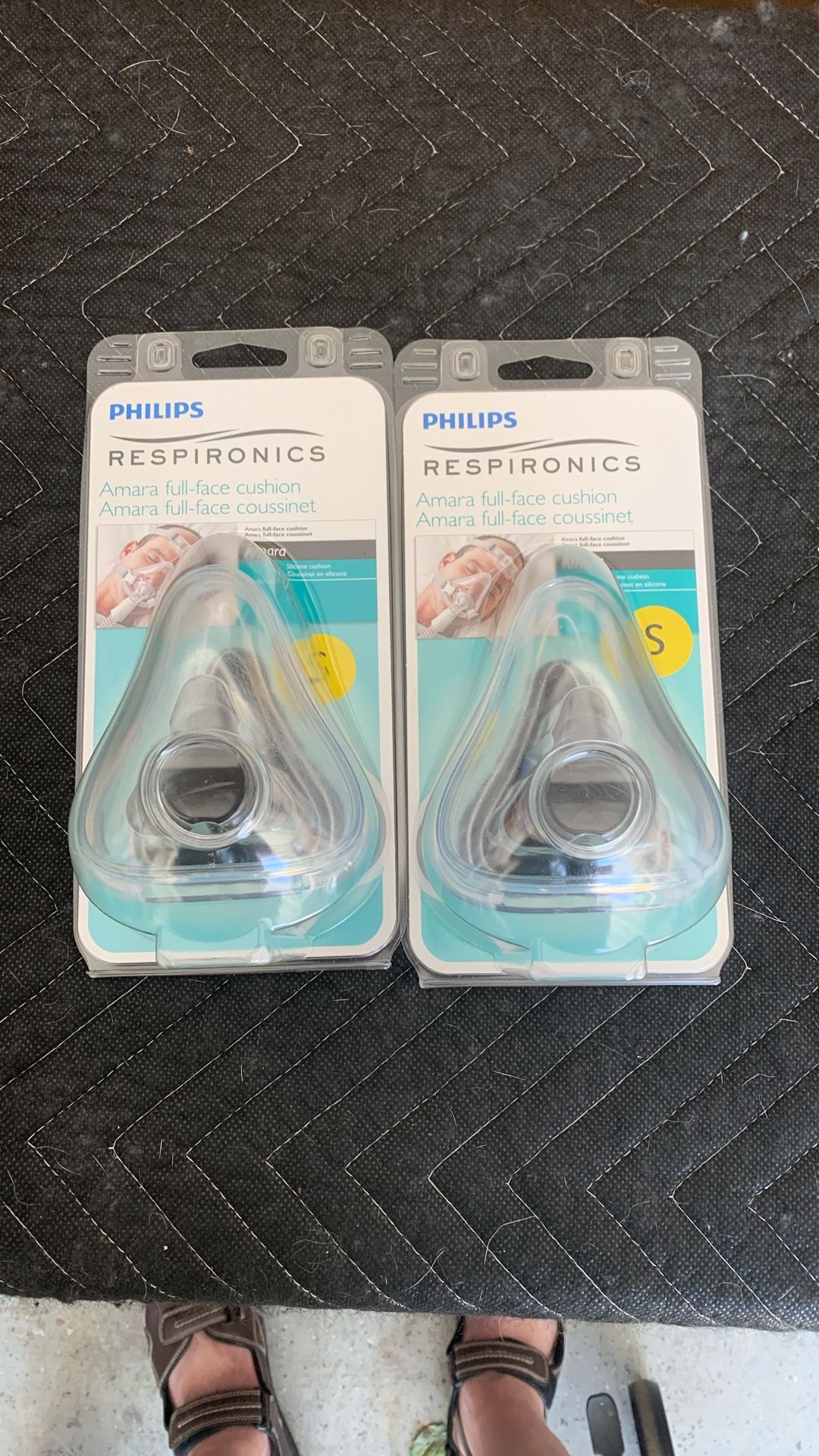 2 New Phillips Respironics Amara Full Face Mask And Cusion