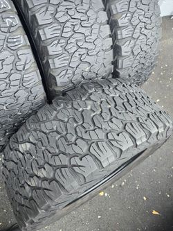 4 uaed tires Lt35x12.50r20  Bfgoodrich K02  $299.00