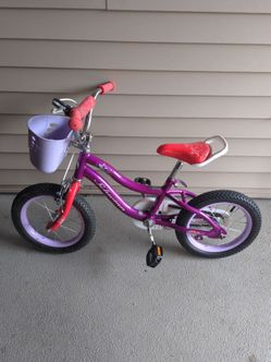 Purple Toddler bike -14 inch (used) in good condition