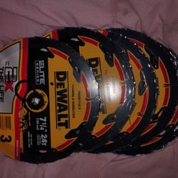 7/ 1/4 24T DeWalt Circular Saw Blades (15) Klein Levels