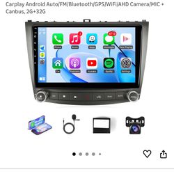 Naifay Android Car Radio for Lexus IS250 IS300 IS-2012 Stereo, 10.1inch IPS Touch Screen for Lexus Car Stereo with Carplay Android Auto/FM/Blu