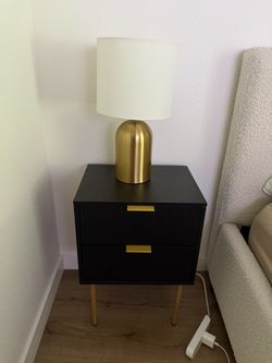 Two matching nightstands