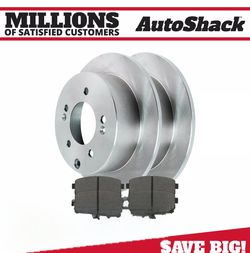 🚨 Rear Brake Rotors And Pads For Kia Forte Koup  2010 To 2013 - $40