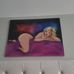 Marilyn Monroe Painting By Benita M.