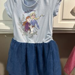 Toddler Elsa Frozen dress 4T 