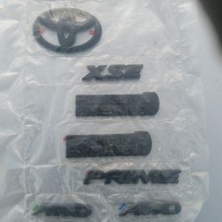 Toyota RAV4 Prime Blackout Emblems 