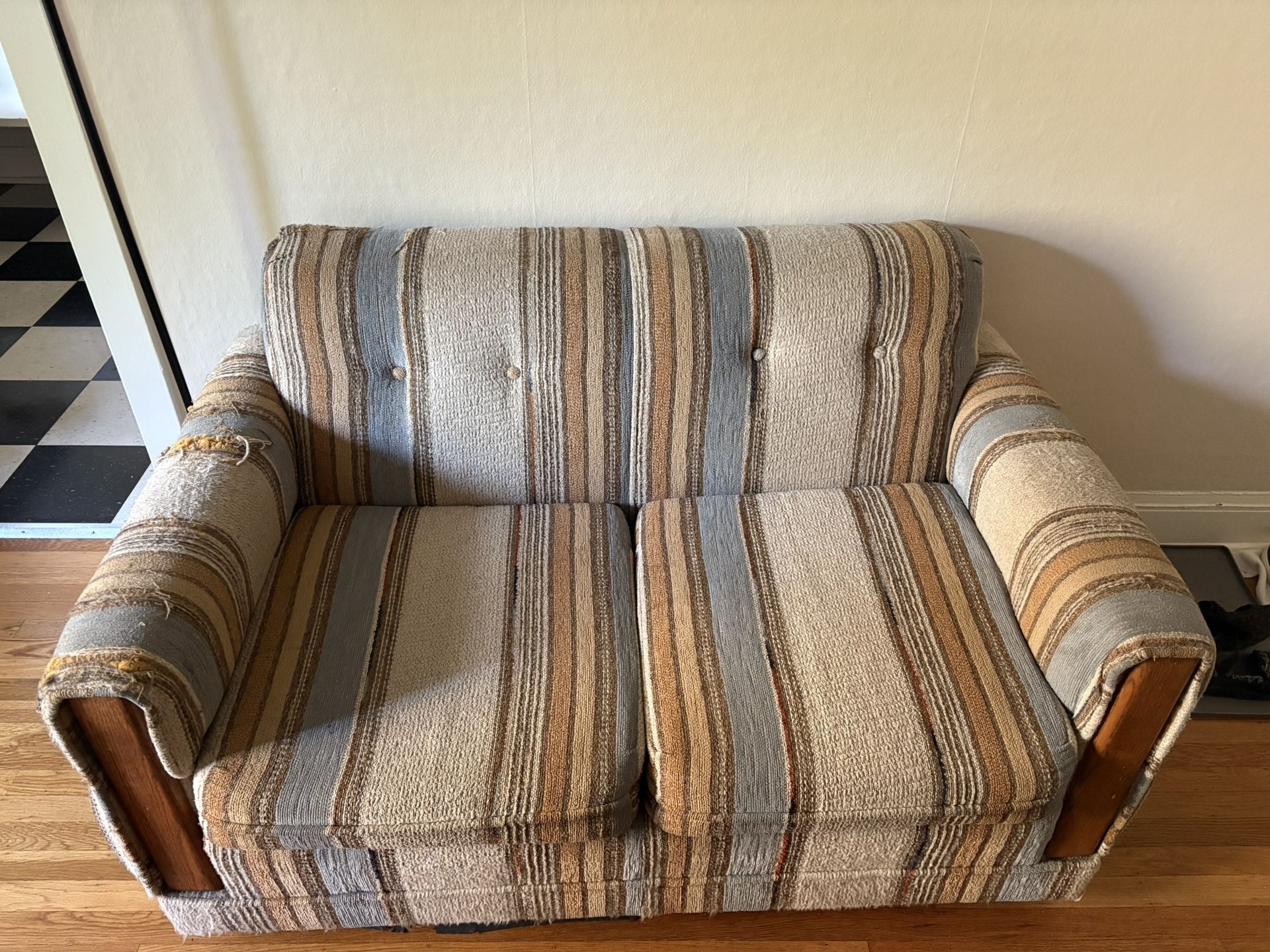 Striped Couch