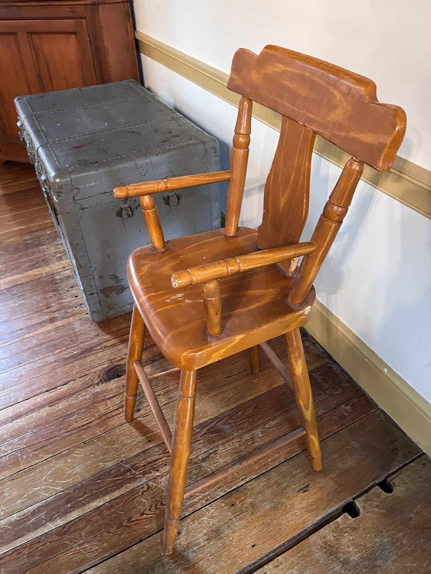 Wooden High Chair