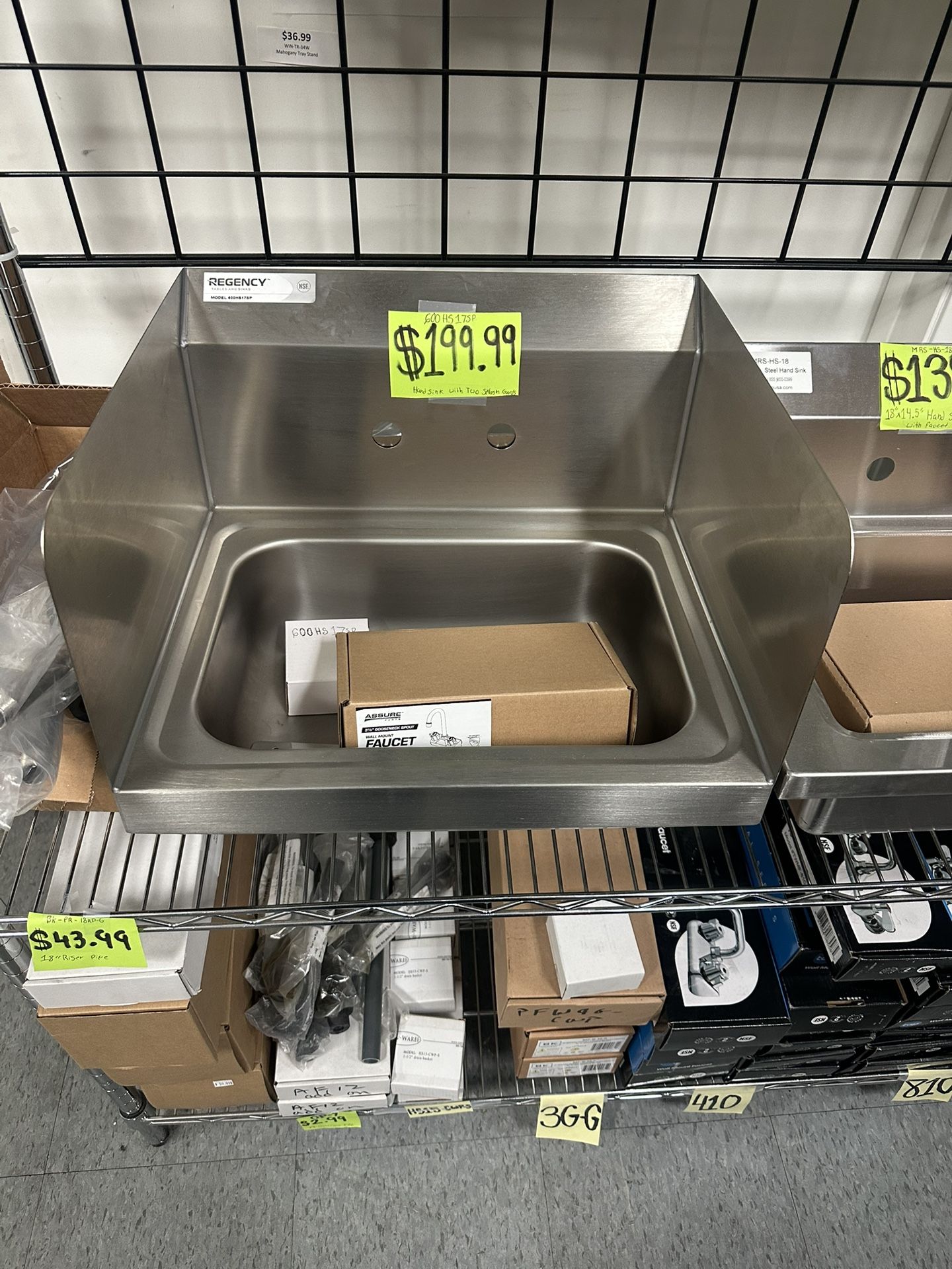 BRAND NEW COMMERCIAL HAND SINKS