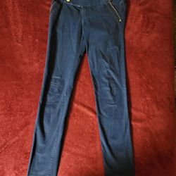 NWOT KENZO JEANS GOLD NAVY BLUE SIZE 4