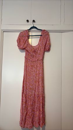 Floral Print Long Dress