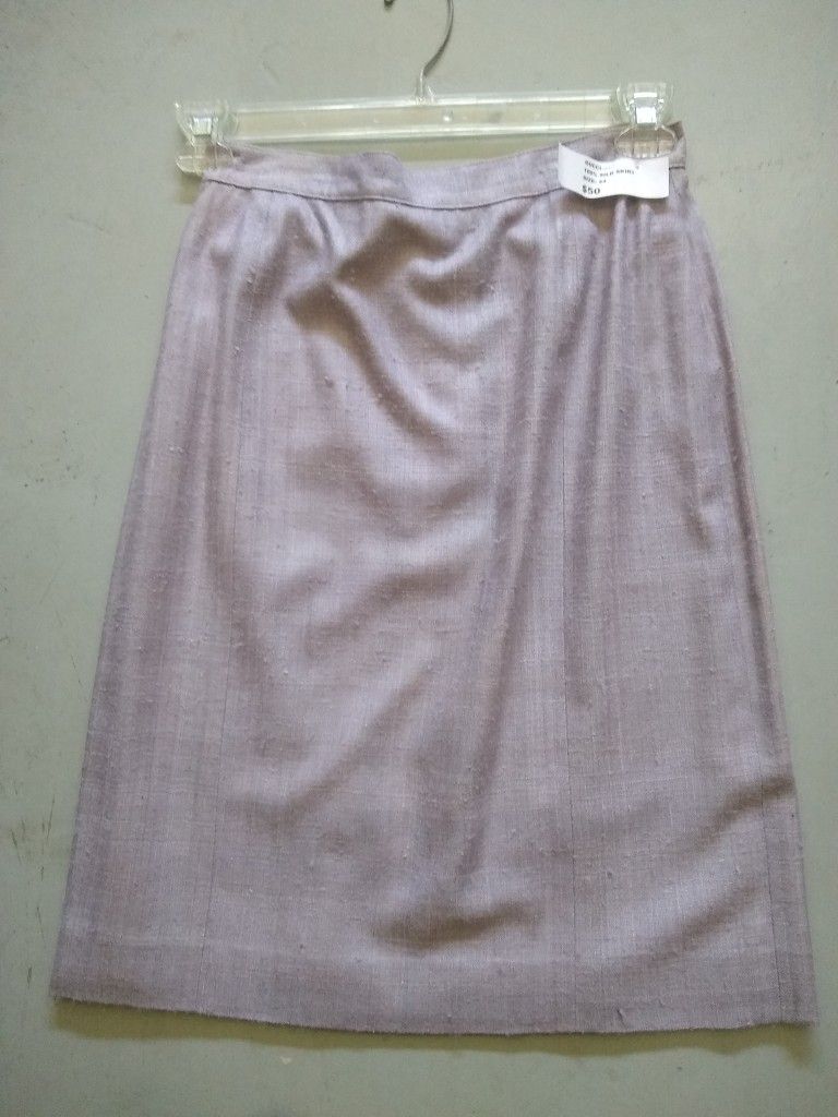 GUCCI Silk Pencil Skirt