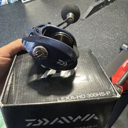 BNIB Daiwa Lexa-HD 300HS-P