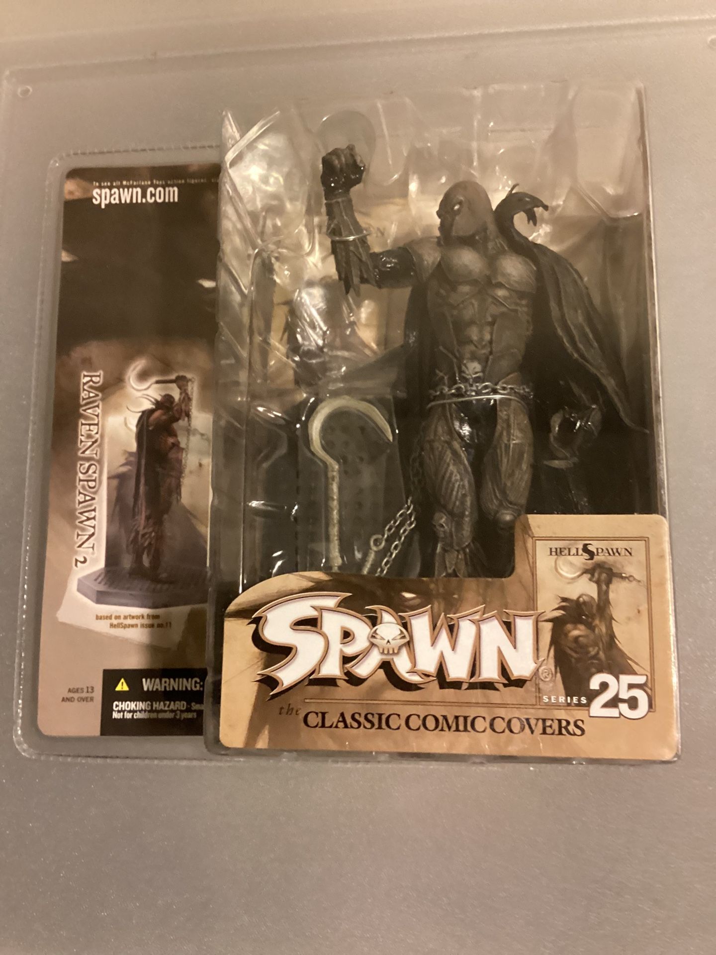 Mcfarlane Spawn Classic Comic Covers Series 25 RAVEN SPAWN