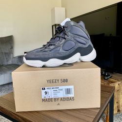 Brand NEW Yeezy 500 High (Slate) US 9.5 M