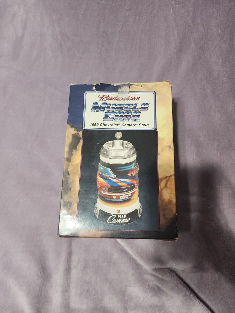 Budweiser 1969 Chevrolet Camaro Stein from Muscle Cars Series