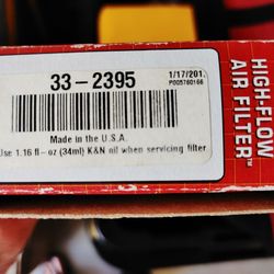 ***K&N Air Filter- Like new***