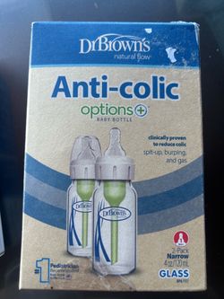 Anti colic dr brown bottle GLASS