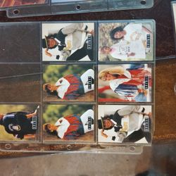Proline Football Cards Lot W/ Dallas Cowboys Cheerleaders Cards. 