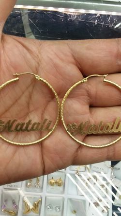 14k Gold joops 6.1 grams 2 3/4 inch any Name