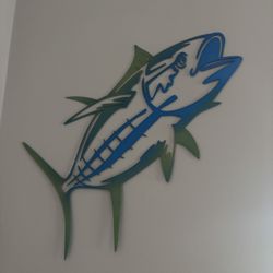 Tuna Metal Sculpture 