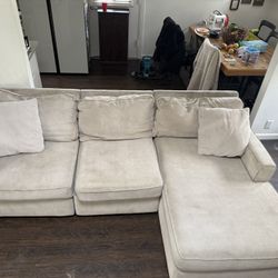 Grey Macy’s Chaise Couch 