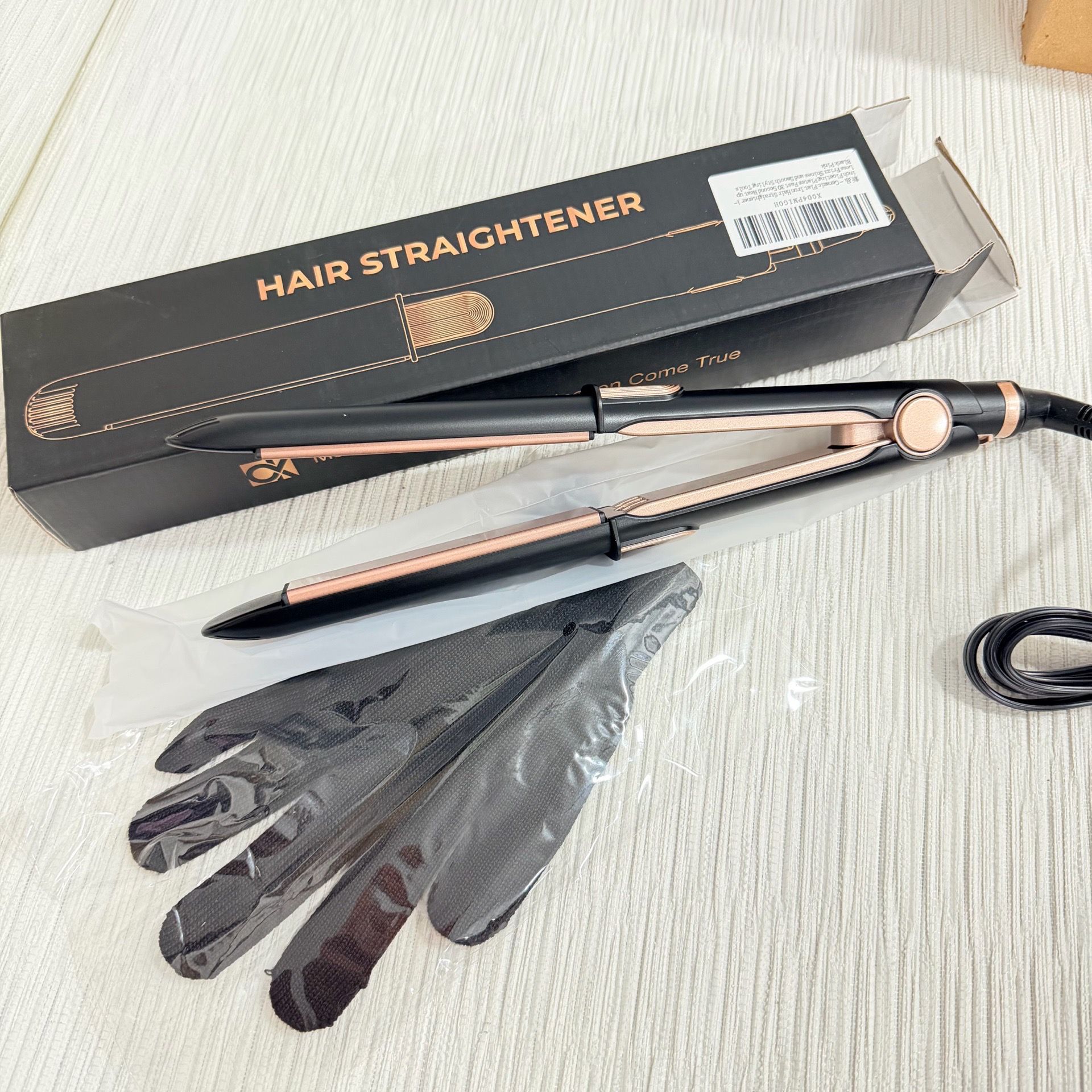 Hair straightener