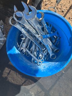 Mixed Combination Wrench Set Lot