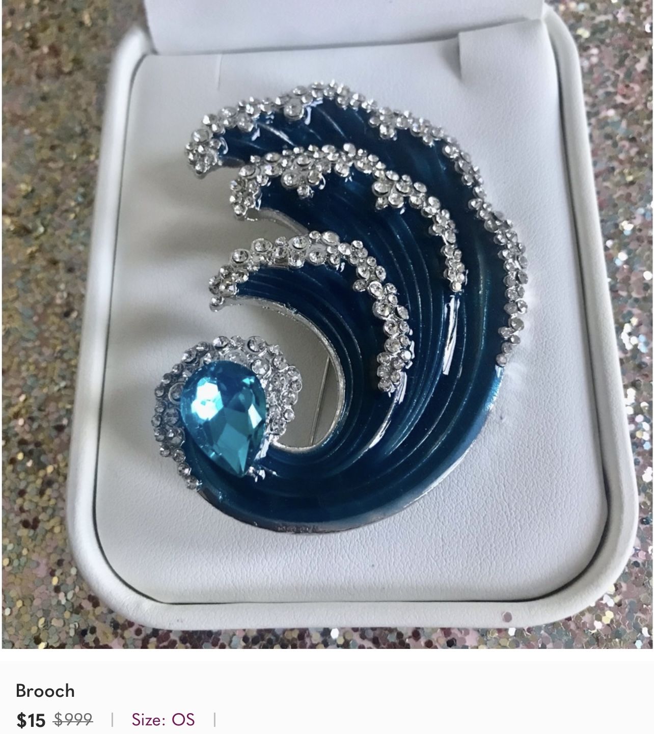 Ocean brooch 