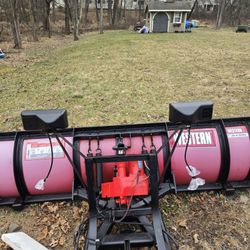 8 foot     western poly snow plow 