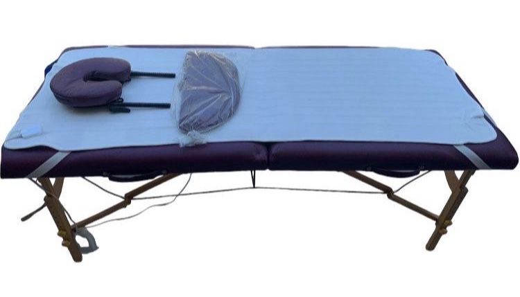 Portable Massage Table with Accessories - Excellent Condition