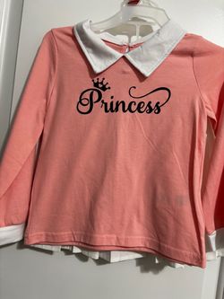 Girls 2pc preppy/college-style outfit 6Y