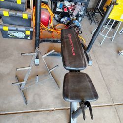 Marcy Adjustable Bench And Squat Rack