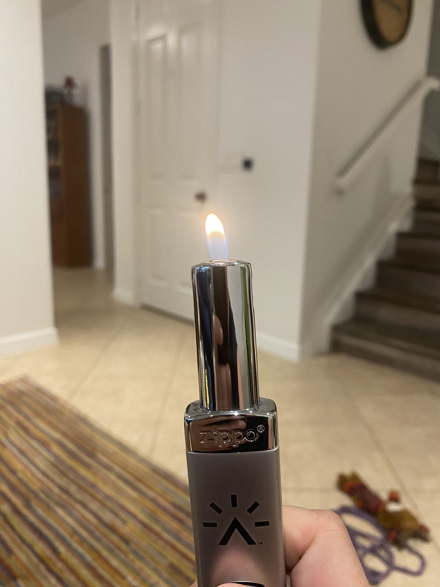 Large Chrome Zippo Lighter
