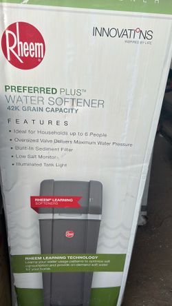 42,000 Grain Preferred Plus Water Softener for Hard Water and Iron Reduction Store