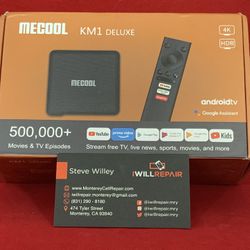 MeCool AndroidTV Media Center $200