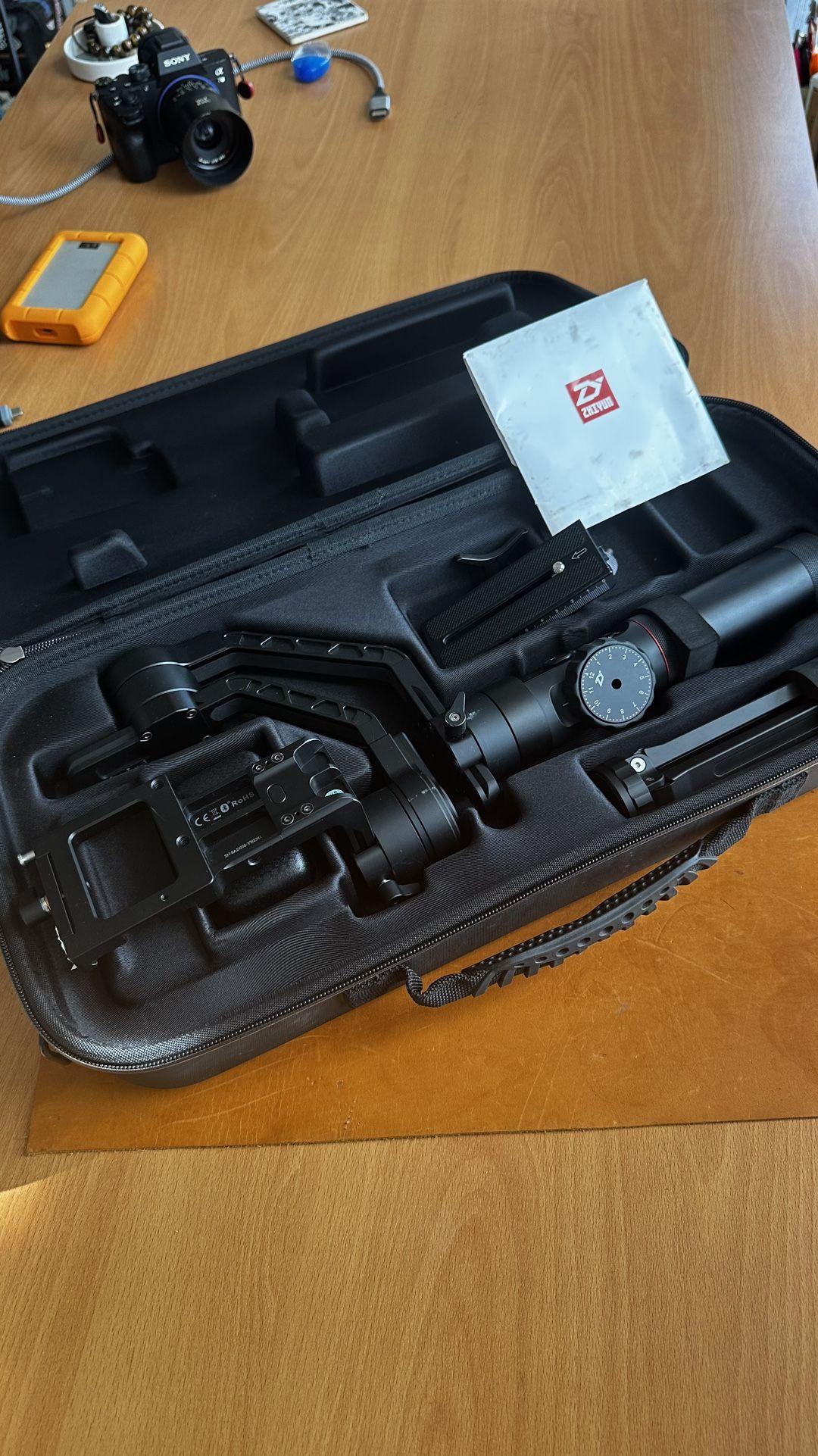 Zhiyun Crane 3 Axis Gimbal (First Generation) – Excellent Condition