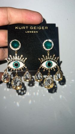 Kurt Geiger Evil Eye Necklace Or Earrings