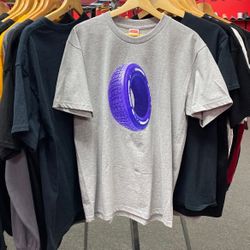 Supreme Purple Tire Tee