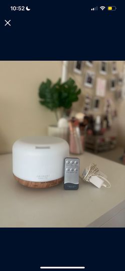 Asakuki Essential Oil Diffuser With Controllable Remote 