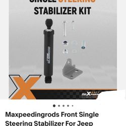 Jeep Wrangler Front Single Steering Stabilizer