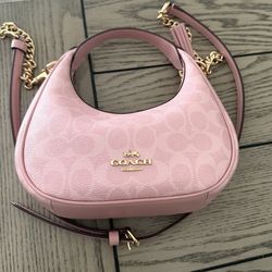 Coach powder pink purse