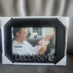 Daddy &Me Picture Frame
