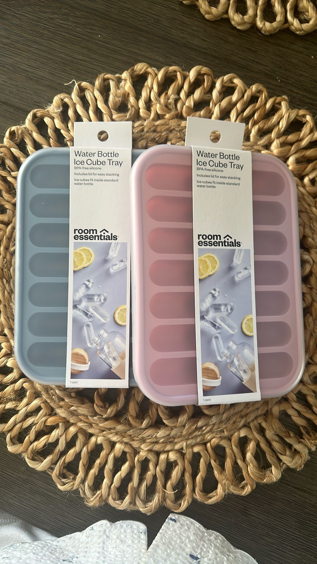 $2 Each Water Bottle Ice Cube Tray😊