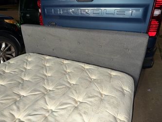 Bed frame and mattress queen size